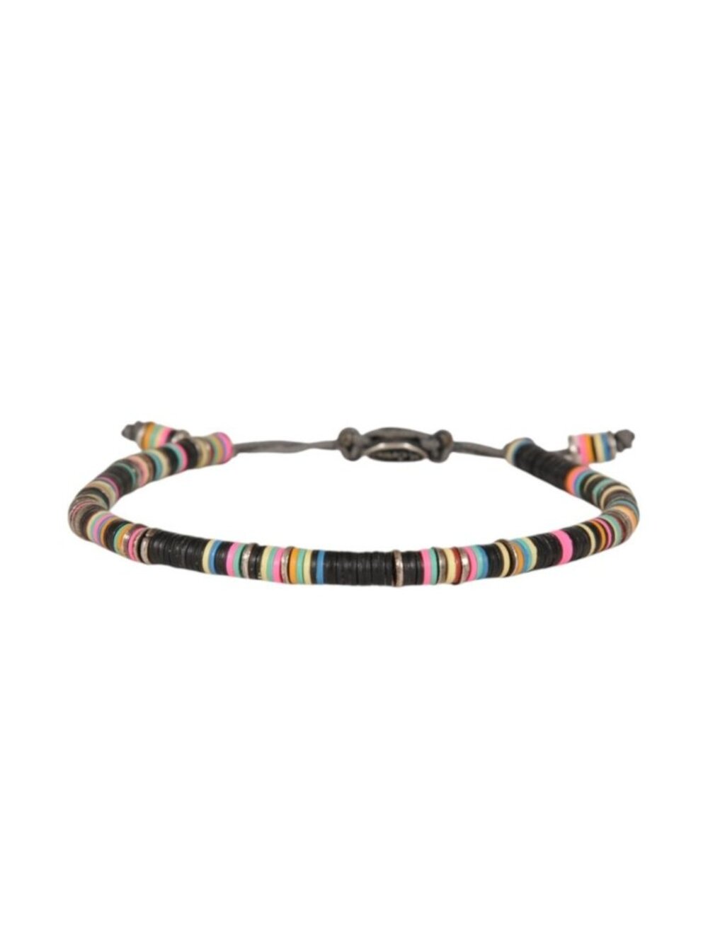 M Cohen by Maor Mini Malli Bracelet Black Multi Color 925 Sterling Silver
